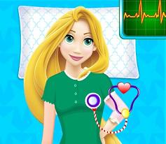 Play Rapunzel In Hospital Game