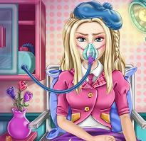 Play Barbie Flu Doctor Game