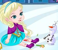 Play Elsa Skating Injuries Game