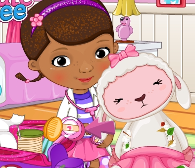 Play Doc Mcstuffins Lamb Injury Game