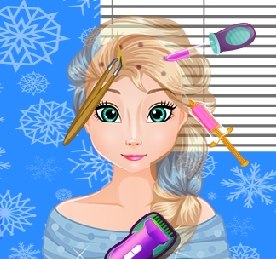 Play Elsa Hair Implant Game