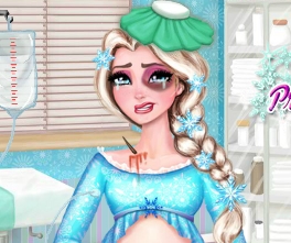 Play Heal Pregnant Elsa Game