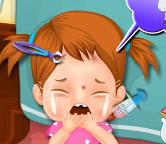 Play Naughty Baby Doctor Game