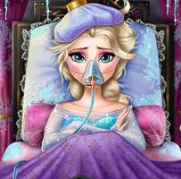 Play Elsa Frozen Flu Doctor Game