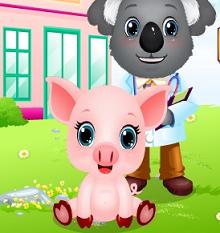 Play My Pet Doctor Baby Piggy Game