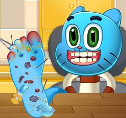 Play Gumball Foot Doctor Game