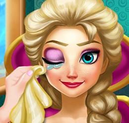Play Elsa Eye Treatment Game
