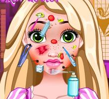 Play Rapunzel Facial Skin Doctor Game