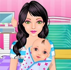 Play Pregnant Mom Baby Doctor Game