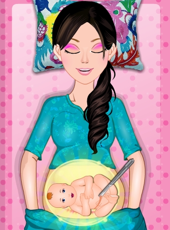 Play Cute Baby Birth Game