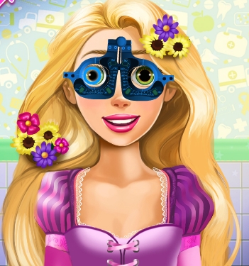 Play Rapunzel Eye Treatment Game