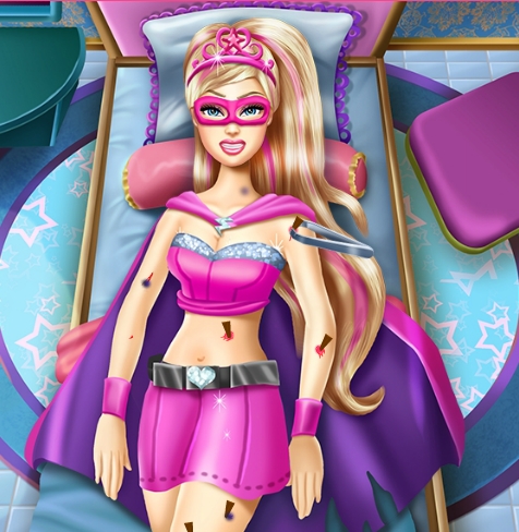 Play Super Barbie Emergency Game