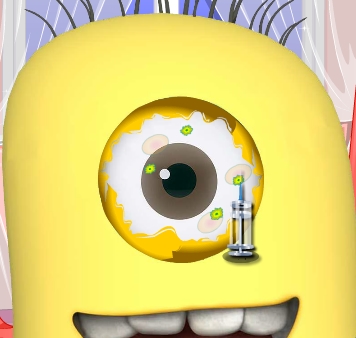 Play Minion Eye Problems Game