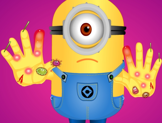 Play Minion Hand Doctor Game