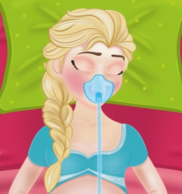 Play Pregnant Elsa First Aid Game