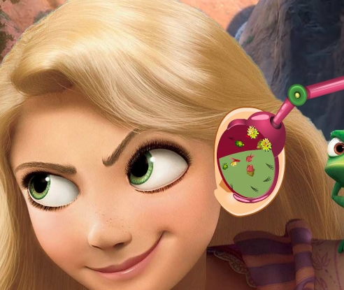 Play Rapunzel Ear Problems Game