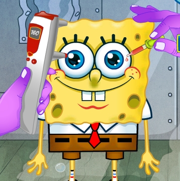 Play Spongebob Squarepants Eye Doctor Game