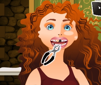 Play Merida at the Dentist Game