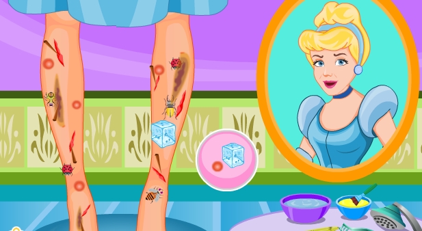 Play Princess Cinderella Accident Game