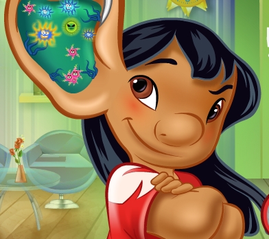 Play Lilo And Stich Ear Doctor Game