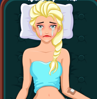 Play Elsa Appendicitis Operation Game