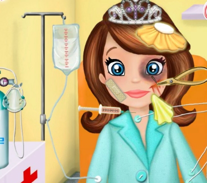 Play Sofia The First Ambulance Game
