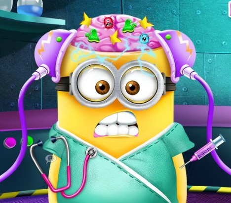 Play Minion Brain Doctor Game