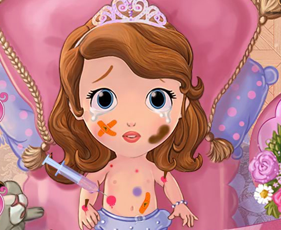 Play Injured Sofia The First Game