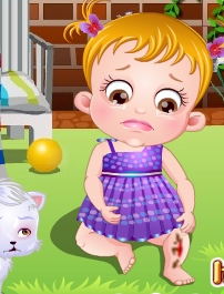 Play Baby Hazel Leg Injury Game