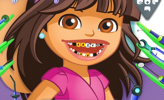 Play Dora The Explorer Dental Care Game