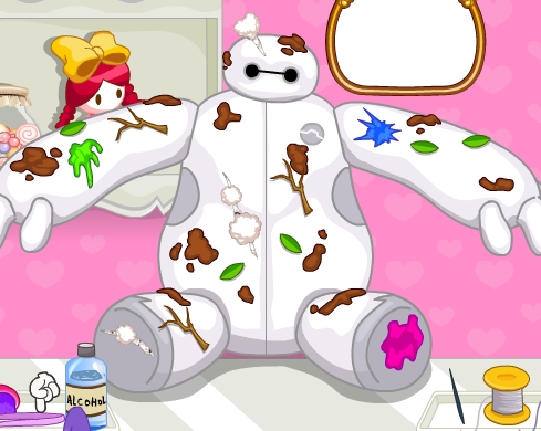 Play Repair Doll Baymax Game