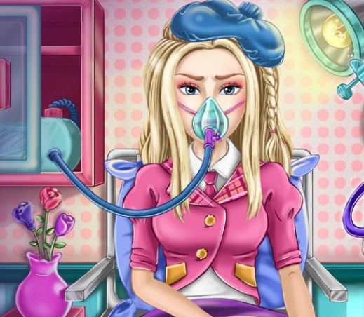 Play Barbara Flu Doctor Game