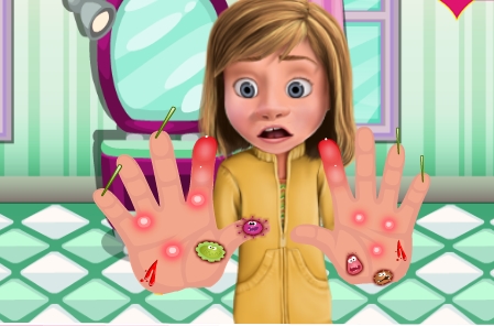 Play Inside Out Hands Doctor Game