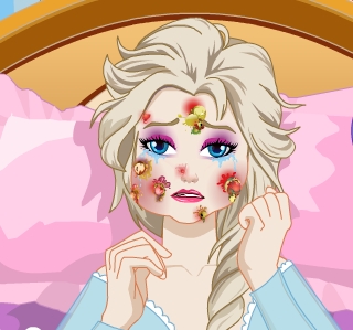 Play Elsa Bee Sting Doctor Game