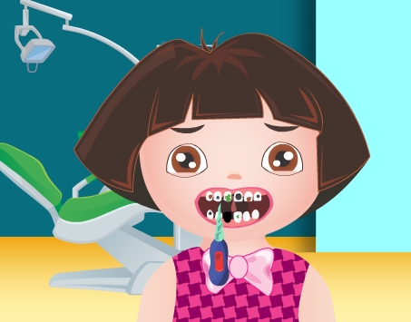 Play Dora Teeth Surgery Game