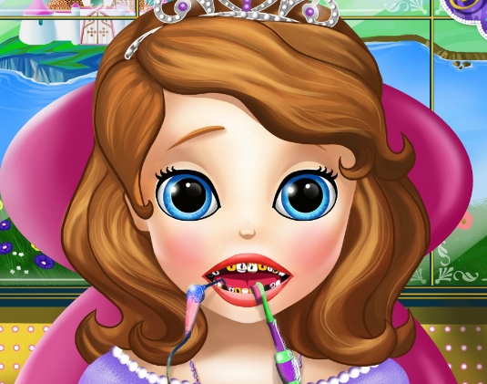 Play Sofia The First Dentist Game