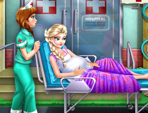 Play Elsa Birth Care Game