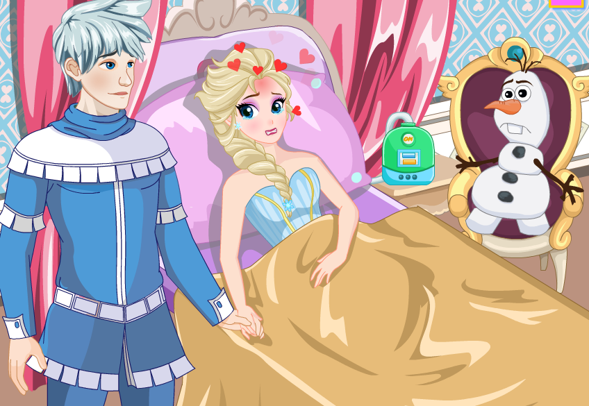 Play Elsa Food Poisoning Doctor Game