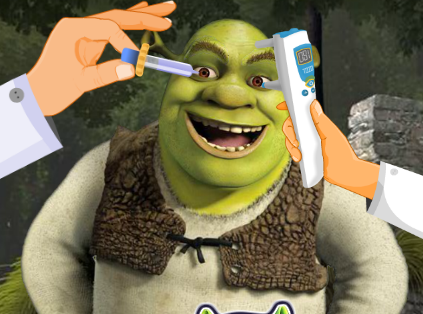 Play Shrek Eye Care Game