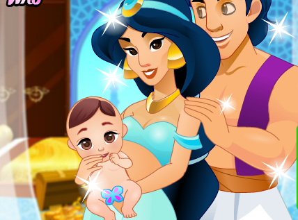 Play Jasmine Pregnant And Baby Care Game