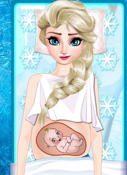 Play Elsa Birth Surgery Game