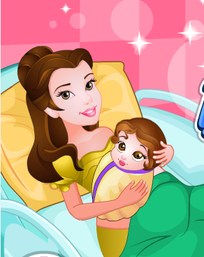 Play Princess Belle Gives Birth Game