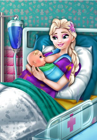 Play Elsa Mommy Birth Game