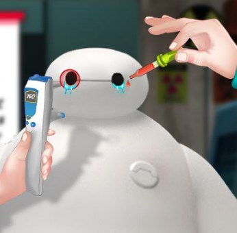 Play Baymax Eye Care Game