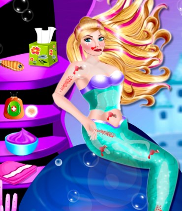 Play Mermaid Princess Treatment Game