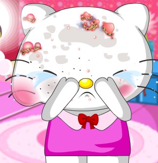 Play Hello Kitty Face Doctor Game