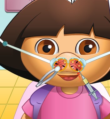 Play Diego Nose Doctor Game