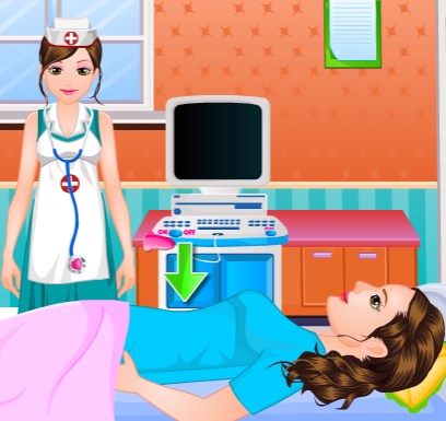 Play Vanessa New Born Baby Game