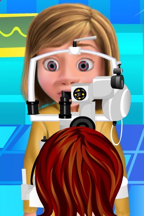 Play Riley Eye Doctor Game