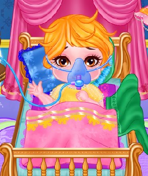 Play Cute Baby Flu Doctor Game